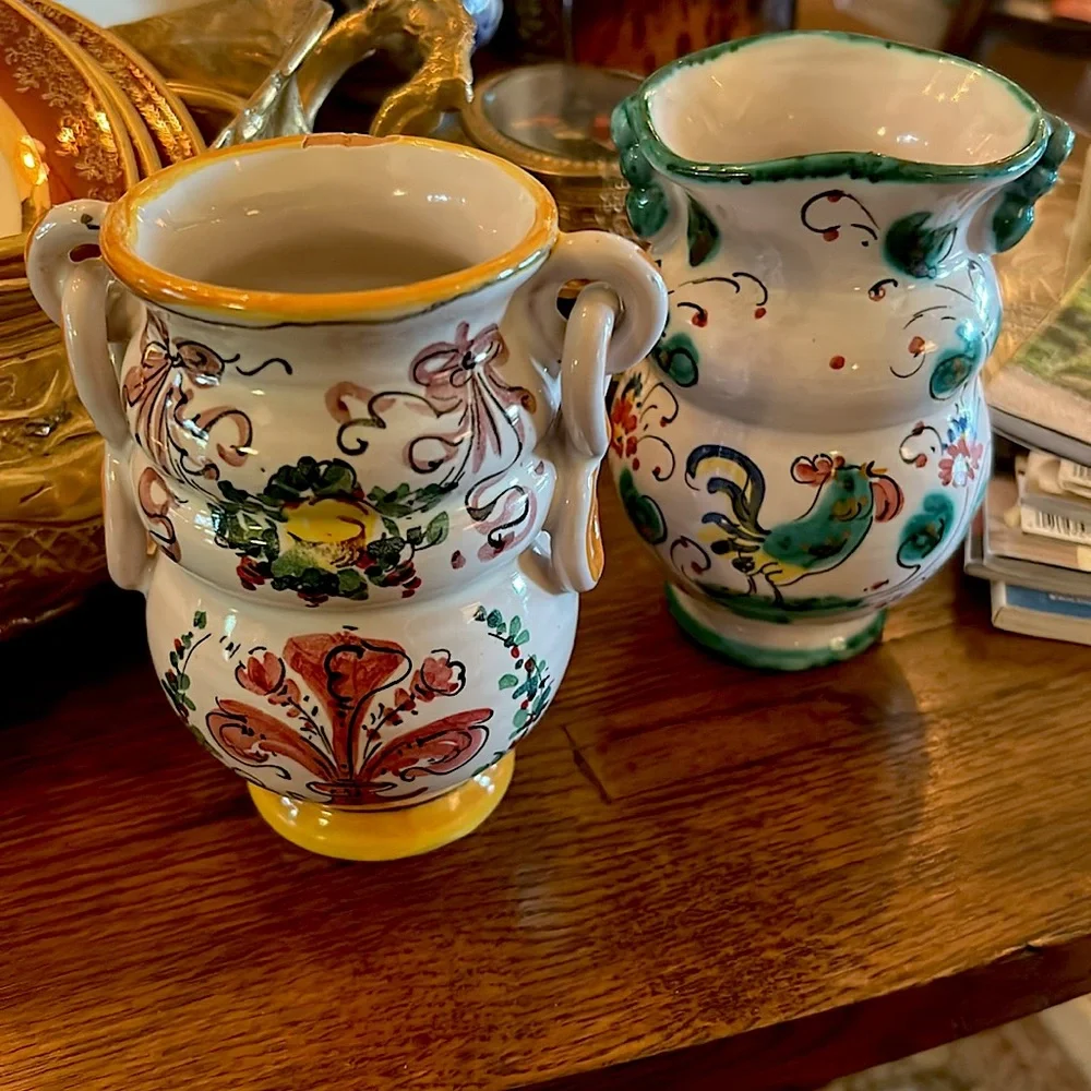 Handcrafted Multicolor Ceramic Vases
